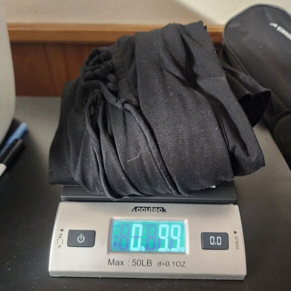 Rag & Bone Black Luca Midi Dress Size Medium - Picture 7 of 7